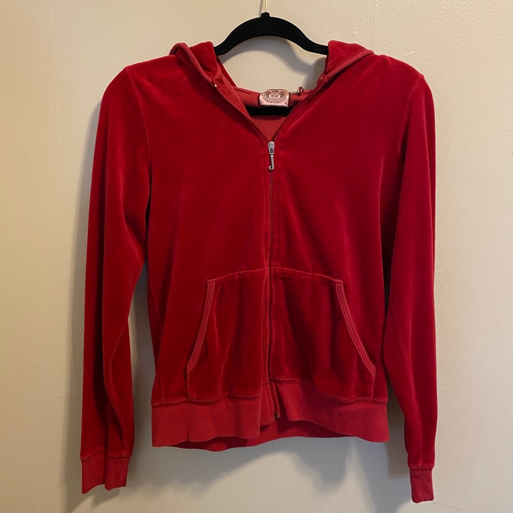 Juicy Couture Velour Track Jacket